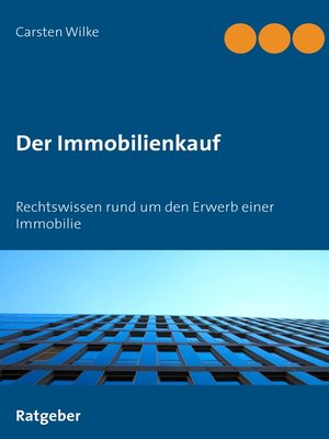 cover image of Der Immobilienkauf